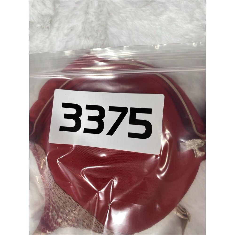 Bra 36B Jaclyn Smith Collection Red Plunge Push Up Padded 3375 - Picture 8 of 8